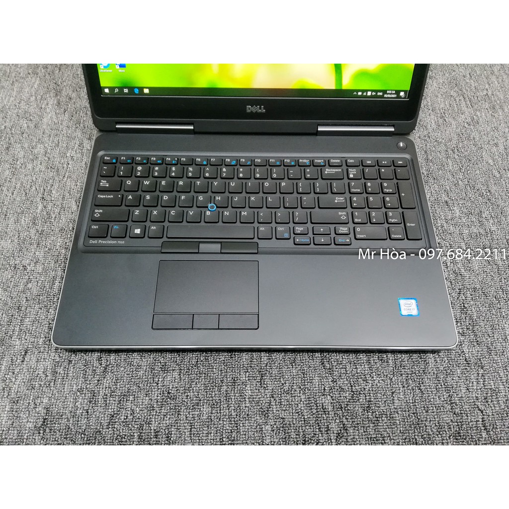 {LAPTOP DÙNG ĐỒ HOẠ, RENDER, LẬP TRÌNH} - DELL PRECISION 7510 - CORE I7 6820HQ, RAM 16, SSD 256, M2000M, Màn 15.6 FullHD | BigBuy360 - bigbuy360.vn