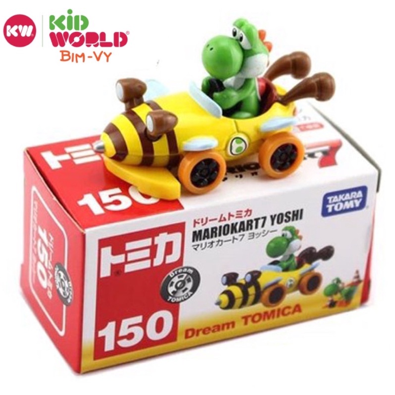 Xe mô hình Tomica Box Mariokart7 Yoshi. Made in China. MS: 680.