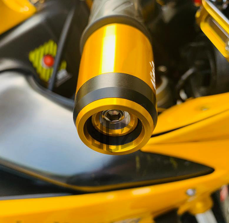 Cặp phụ kiện gắn tay lái cho xe mô tô Kawasaki Ninja 250 300 400 650 2013-2019