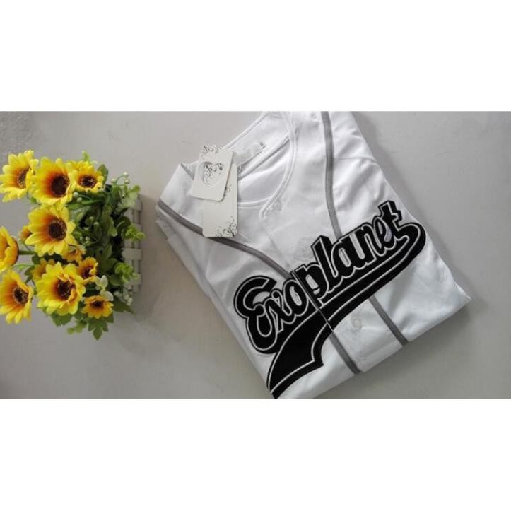 Áo bóng chày thời trang dành cho fan hâm mộ EXO Planet d.o. 12 Baseball ! * ྇ ྇