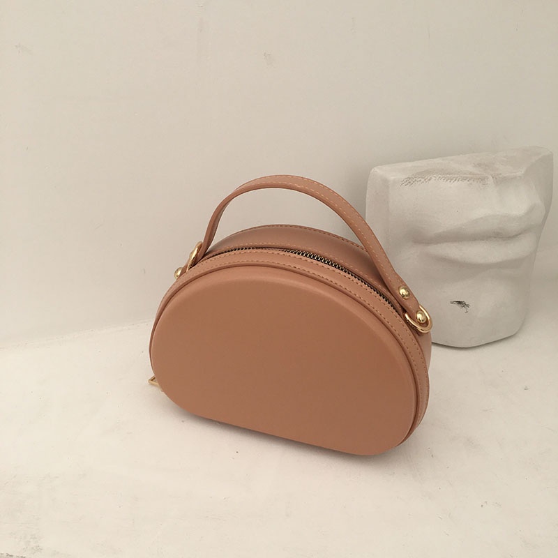 Túi xách IELGY màu trơn hình vỏ sò đa năng cho nữ