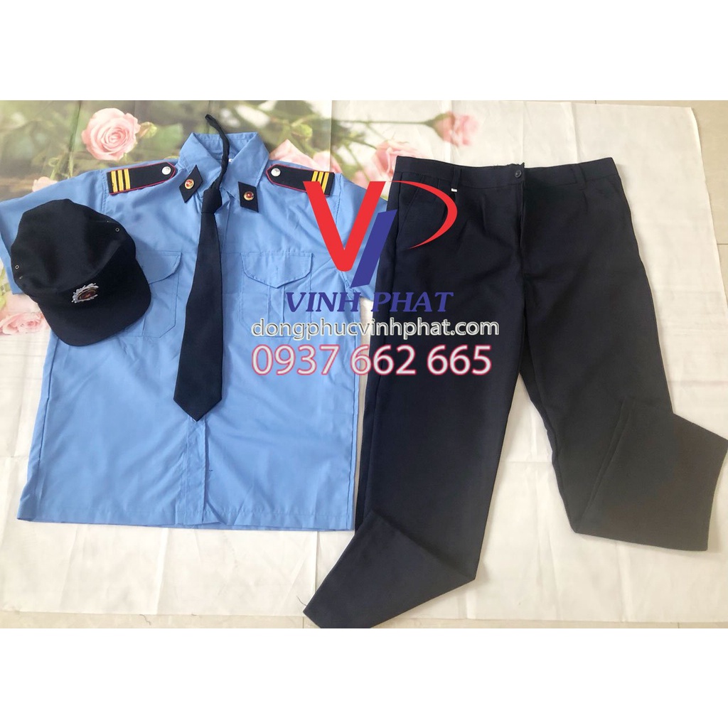 Quần Tây Bảo Vệ vải Casme Xanh Đen- Đầy đủ size - hình thật, có sẵn