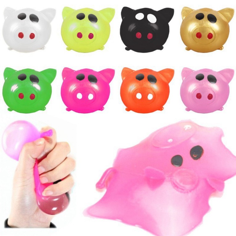 Squishy gudetama trứng bóp trut giận heo bẹp dí LỢN BẸP DÍ