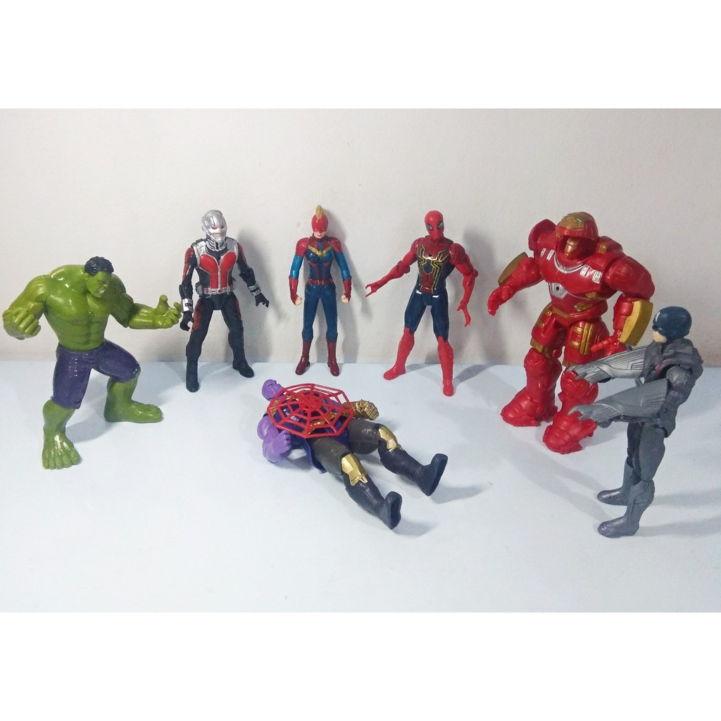 Bộ 6 Mô hình các siêu anh hùng trong thế giới vũ trụ Avengers. Siêu rẻ, đẹp cho bé