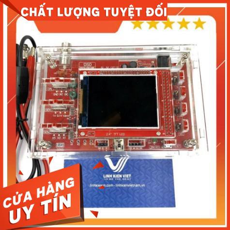 Máy Hiện Sóng Mini DSO138 có vỏ 200Khz / Digital Oscilloscope và nguồn 9v2a