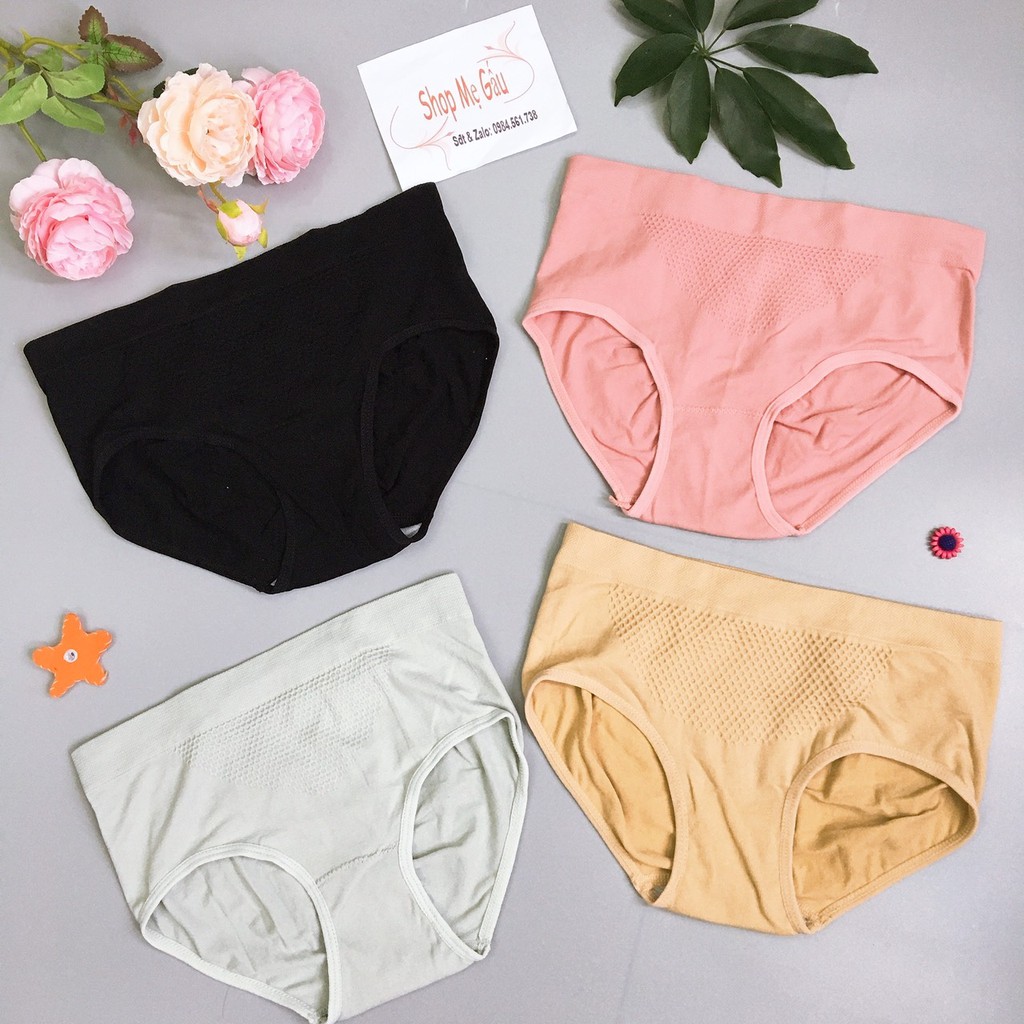 Quần lót nữ nâng mông gen bụng kháng khuẩn xuất Nhật