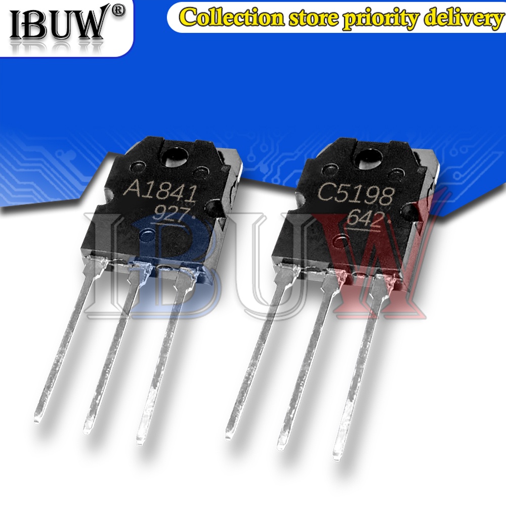 Bộ 5 Mạch Tích Hợp 2SA1941 2SC5198 2SD1047 2SB817 A1941 C5198 D1047 B817 TO-3P TO3P