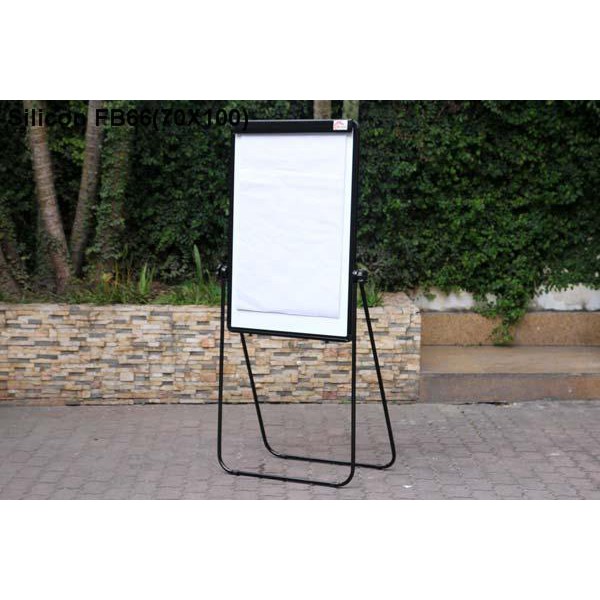 Bảng Flipchart Silicon FB66 (KT mặt bảng :70X100 cm) chân gấp chữ U