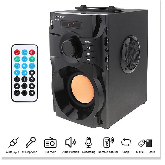 ⚡ Loa Bluetooth Công Suất Lớn Siêu Bass HAOYES RS - A100 Chất Lượng Âm Thanh Siêu Đỉnh - Hàng Chính Hãng 👉HD Plaza