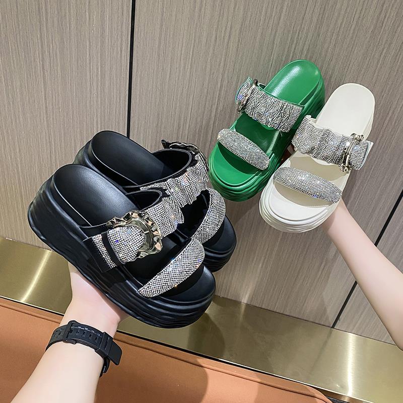 Dép sandal đế dày thiết kế mới cao cấp thời trang