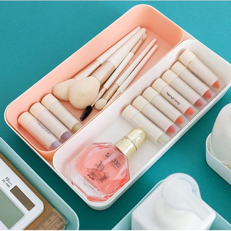 Hộp Đựng Vật Dụng Chia 3 Ngăn Tiện Lợi