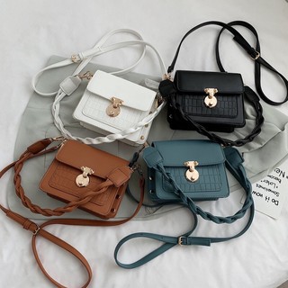Túi Đeo Chéo Da Cá Sấu 2 Trong 1