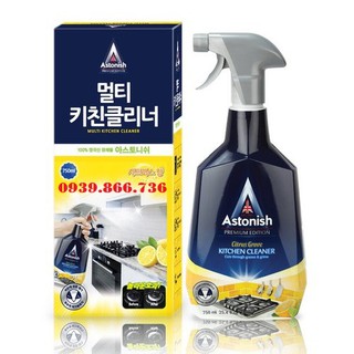 [Astonish] Nước lau bếp chanh tươi Astonish C6760_750ml