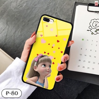Ốp lưng kính 3D iPhone 7 Plus/ 8 Plus-cute mới