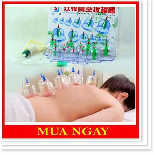 Bộ giác hơi không dùng lửa 12 cốc không dùng lửa gh12