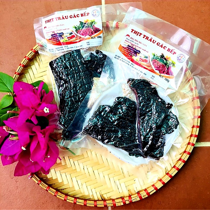 Thịt trâu gác bếp Tây Bắc chuẩn vị 200G 💚Tặng Chẩm Chéo💚Thịt trâu sấy khô vị thơm đặc biệt | BigBuy360 - bigbuy360.vn