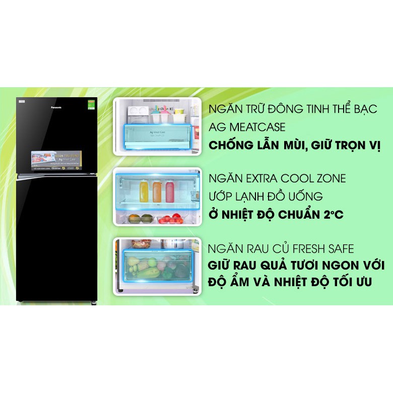 Tủ lạnh Panasonic Inverter 326 lít NR-BL359PKVN (Miễn phí giao tại HCM-ngoài tỉnh liên hệ shop)