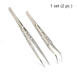 Lông mi thép không gỉ với những công cụ trang điểm tweet Nhflores eyelids