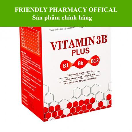 Vitamin 3B Plus – Hỗ trợ tăng cường sức khỏe, giúp hấp thu dinh dưỡng, kích thích ăn ngon (Hộp 100 viên)