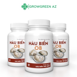 Bộ 3 Tăng Cường Chất Lượng, Số Lượng Tinh Trùng-Viên Uống Hàu Biển OB FREESHIP Cải Thiện Xuất Tinh Sớm, Yếu Sinh Lý Nam