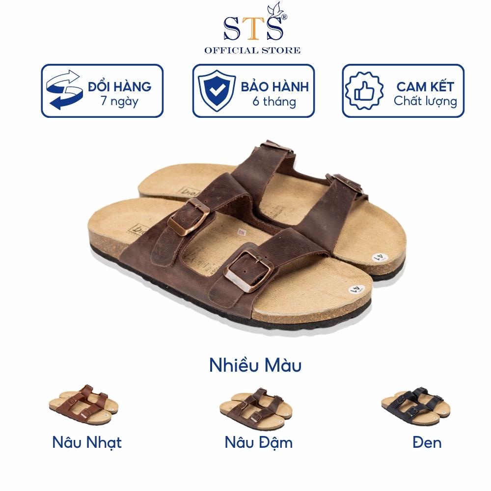 Dép đế trấu Birken Unisex quai ngang thời trang đi biển đi chơi hàngcao cấp xuất khẩu ST01