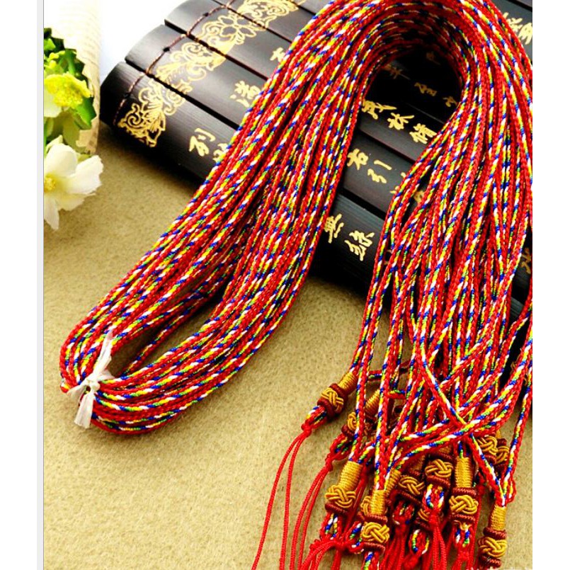 dây chuyền, vòng cổ dây ngũ sắc may mắn | BigBuy360 - bigbuy360.vn