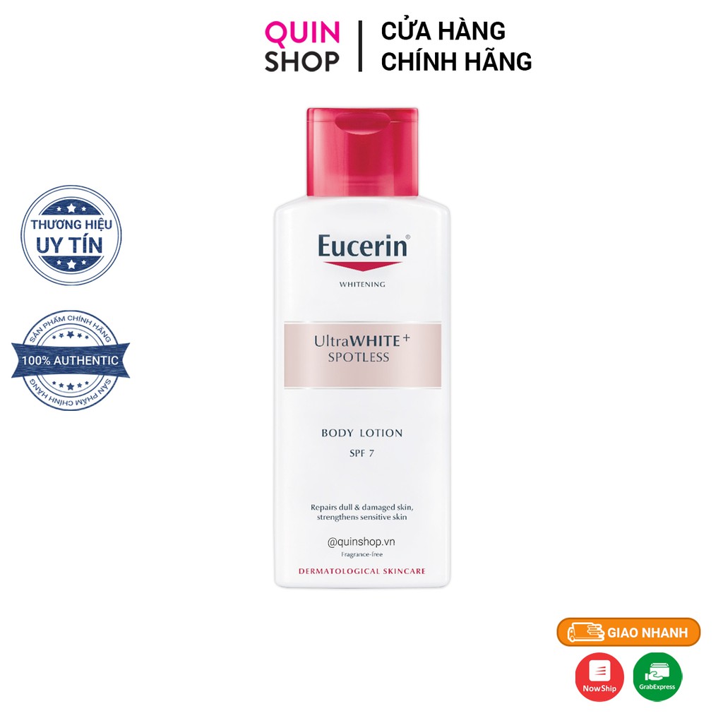 Sữa Dưỡng Thể Trắng Da Eucerin Ultra White Spotless Body Lotion Spf 7