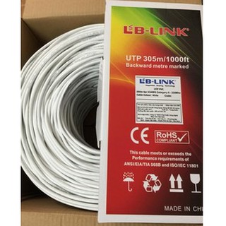 Dây cáp mạng lb link cat6e dài 305m