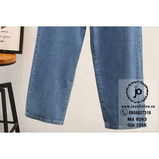 Bigsize Nữ - Jean Ống Rộng (MS: 9363)