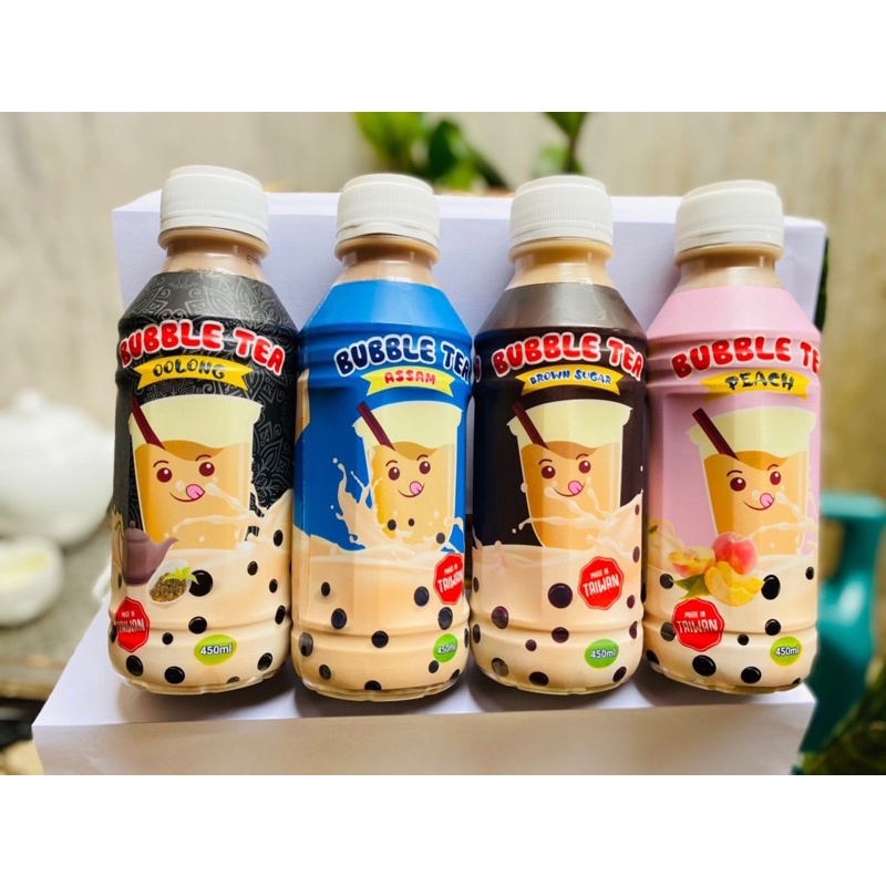 Trà Sữa Trân Châu Đài Loan Chai Uống Liền 450ml