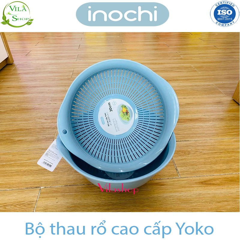 Rổ Nhựa Yoko Inochi, Rổ Nhựa Cao Cấp Đạt Tiêu Chuẩn Xuất Nhật Eu Chắc Chắn, Sang Trọng Gọn Gàng, An Toàn Cho Sức Khỏe