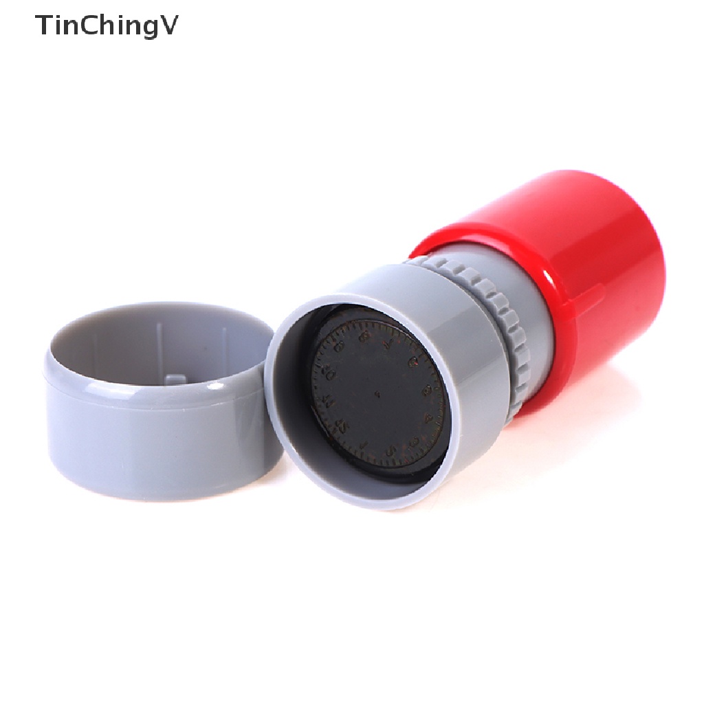 1 Con Dấu Hình Đồng Hồ Dạy Học Kích Thước 20mm Dành Cho Bé