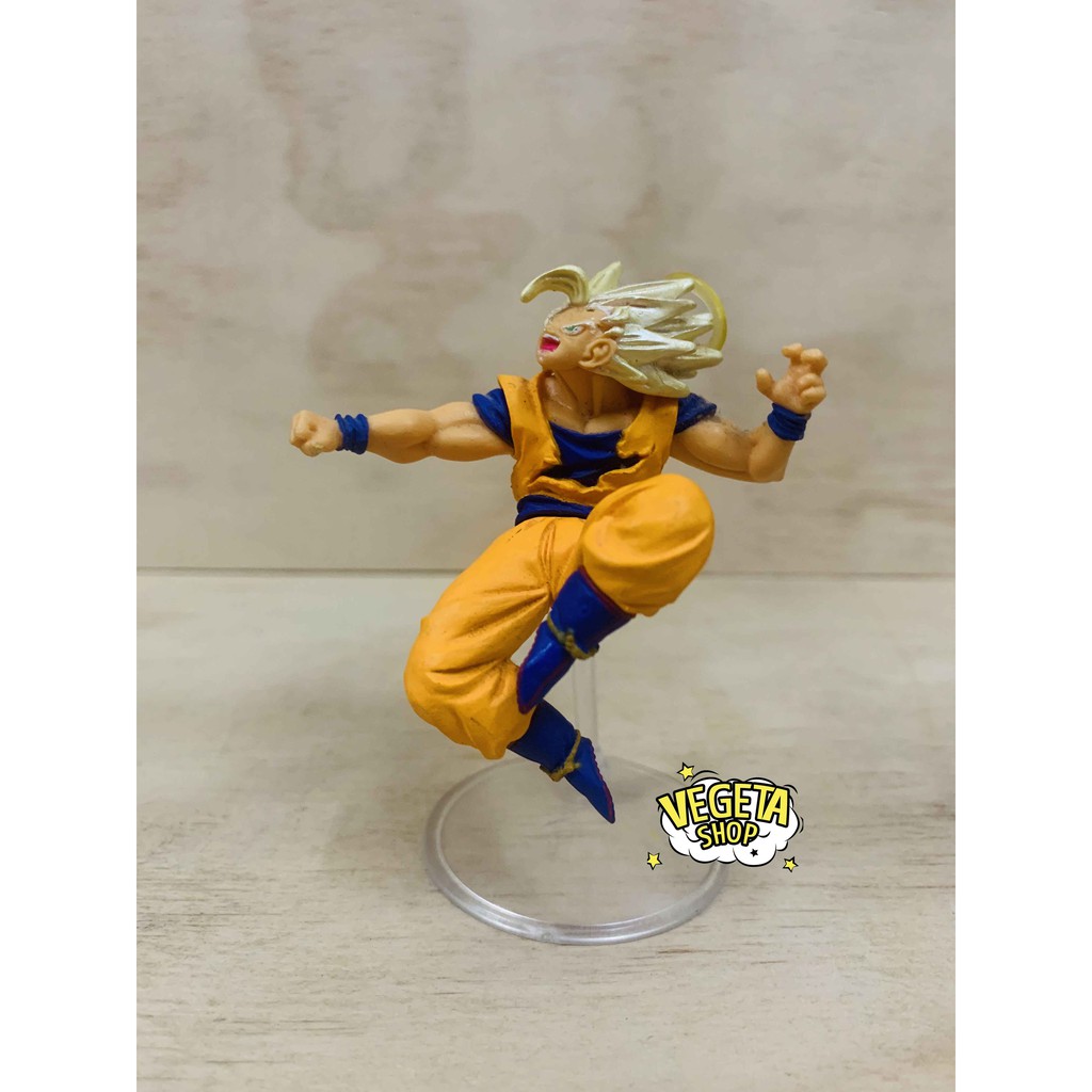 Mô hình Dragon Ball - SonGoku Goku SSJ - HG Gashapon Figure Series 16 - Chính hãng Bandai - Cao 9cm