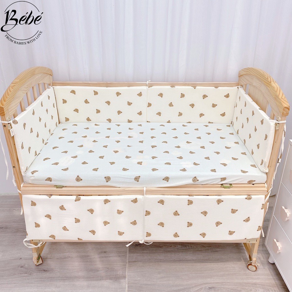 Ga bọc đệm cũi Bé Bé