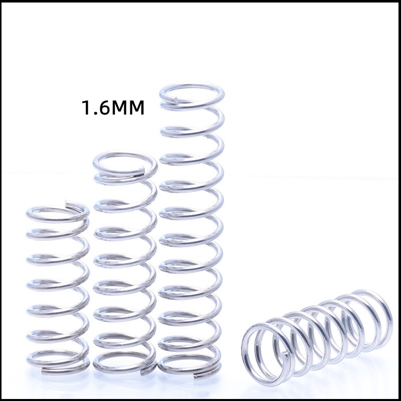 Lò Xo Nén Khí Đường Kính 1.6mm Dài 10~100mm Đường Kính Lớn 20 / 22 / 24 / 25 / 26