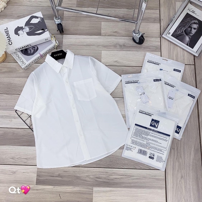 Sơ Mi trắng trơn bigsize