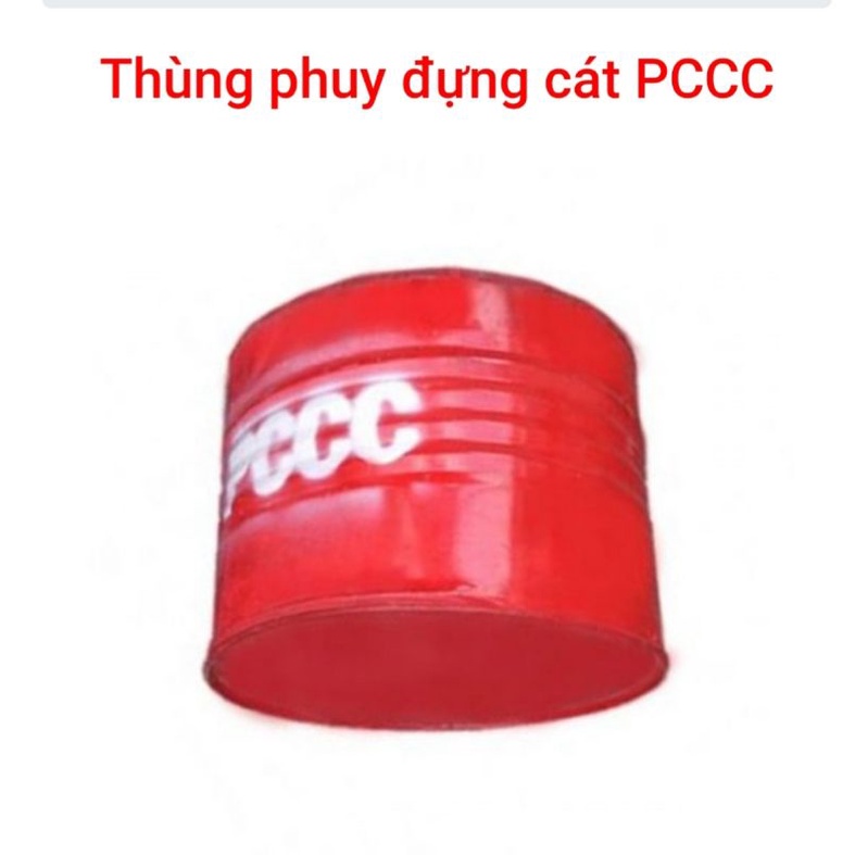 THÙNG PHUY ĐỰNG CÁT CHỮA CHÁY