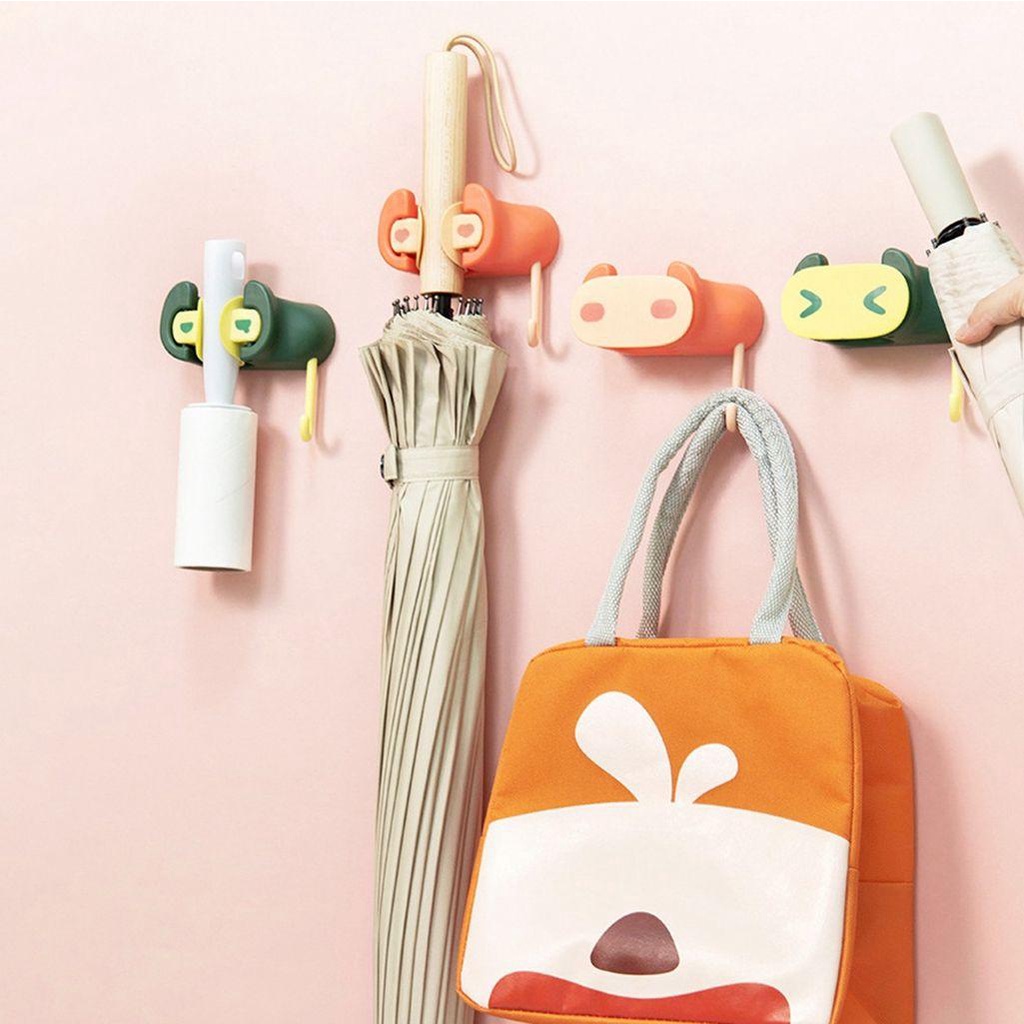 Giá Đỡ Cây Lau Nhà Gắn Tường Bằng ABS Không Để Lại Dấu Vết Thiết Thực Thanh Lịch Dễ Thương Dành Cho