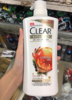 Dầu Gội Clear 9 Thảo Dược Quý Chai Vòi 630g