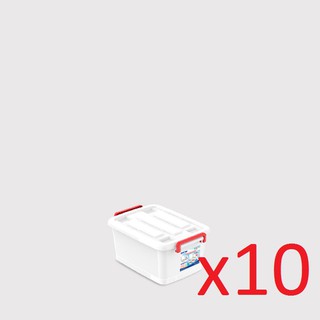 Bộ Combo 10 thùng nhựa vuông đựng đồ đa năng Duy Tân 15L