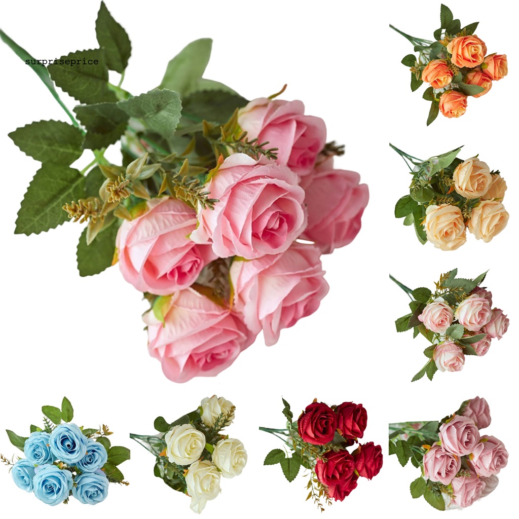 Hoa Hồng Nhân Tạo Trang Trí Không Cần Tẩy Rửa