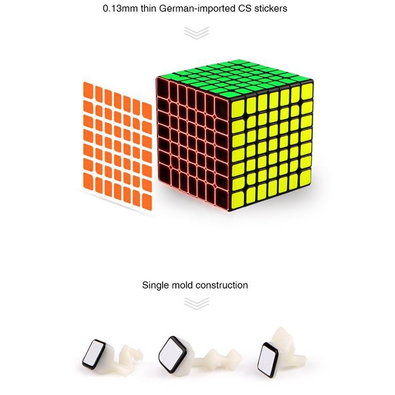 Rubik 7x7 QiYi X-Man Design Spark 7x7x7