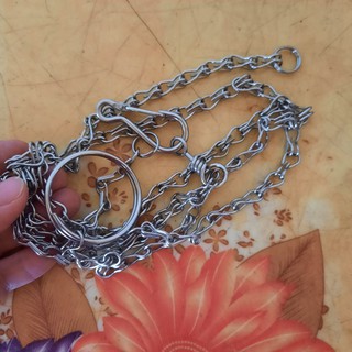 Xích mèo, xích chó cảnh, xích inox size 1 dài 1,4 mét