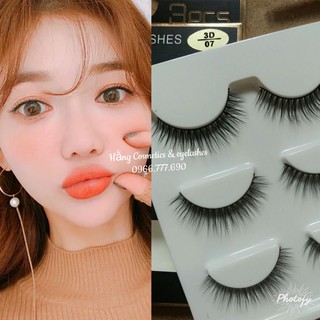 Mi chồn 3D hộp 3 cặp