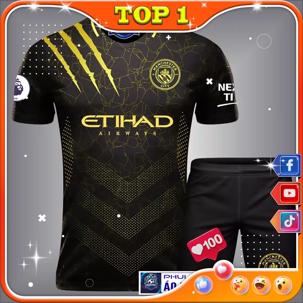 Áo Bóng Đá MAN CITY T10