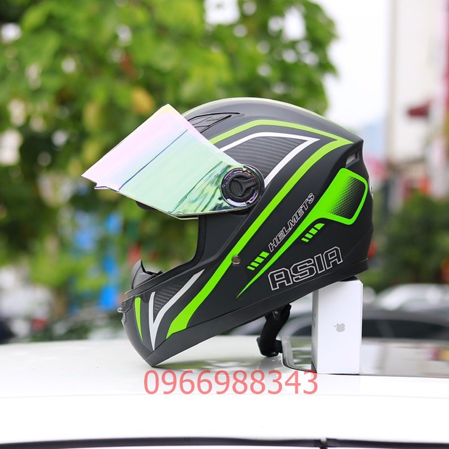 Mũ Bảo Hiểm Asia m136 Đen Nhám Hót Nhất 2021 Bảo Hành 12 Tháng Toàn Quốc