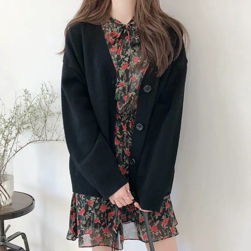 ÁO KHOÁC CARDIGAN LEN QUẢNG CHÂU CAO CẤP NỮ | BigBuy360 - bigbuy360.vn