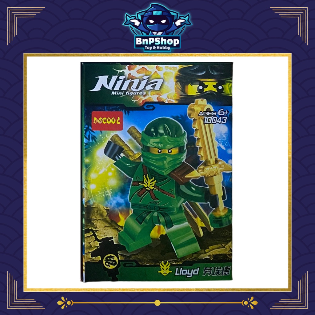 [NINJAGO] MINIFIGURE HONOR LLOYD | NINJAGO DAY OF THE DEPARTED - Hãng Decool (Hàng cổ)