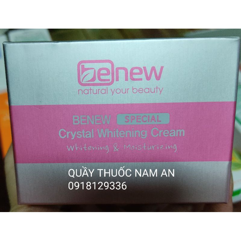 KEM DƯỠNG TRẮNG DA CAO CẤP-BENEW SPECIAL CRYSTAL WHITENING CREAM