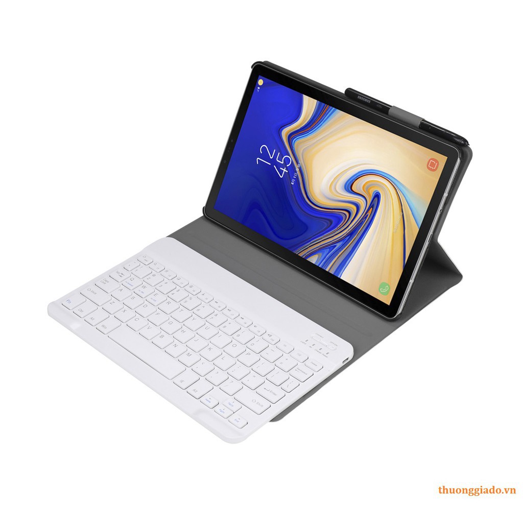 Bao da kèm bàn phím bluetooth cho máy tính bảng Samsung Tab S4 10.5"/ T835/ T830 xả đẹp